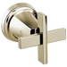 Brizo Levoir HX7098 Wall Mount Cross Handle Kit, polished nickel