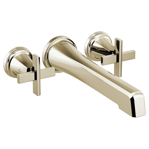 Brizo Levoir HX7098 Wall Mount Cross Handle Kit, polished nickel - view 2