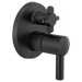 Brizo Jason Wu for Brizo HX75P75 Pressure Balance Integrated Trim Cross Handles, matte black - view 2