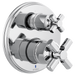 Brizo Invari HX75P76 Pressure Balance Valve with Integrated Diverter Trim Cross Handle Kit, chrome - view 2