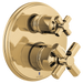 Brizo Invari HX75P76 Pressure Balance Valve with Integrated Diverter Trim Cross Handle Kit, polished gold - view 2
