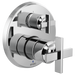 Brizo Levoir HX75P98 Pressure Balance Valve with Integrated Diverter Trim Cross Handle Kit, chrome - view 2