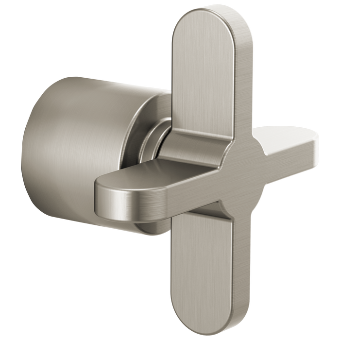Brizo Jason Wu for Brizo HX975 3 And 6 Function Diverter Trim Cross Handle Kit, brushed nickel
