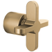 Brizo Jason Wu for Brizo HX975 3 And 6 Function Diverter Trim Cross Handle Kit, luxe gold