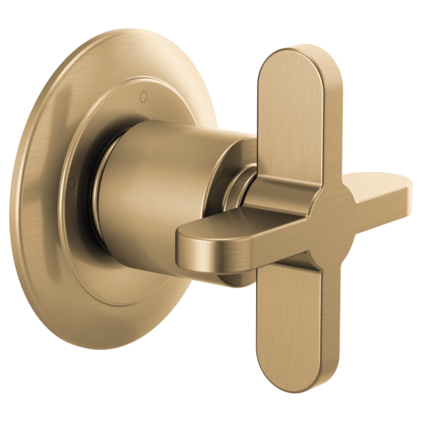 Brizo Jason Wu for Brizo HX975 3 And 6 Function Diverter Trim Cross Handle Kit, luxe gold - view 3