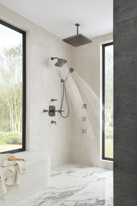 Brizo SH84102 Hydrachoice H20Kinetic Invigorating Spray Head, brilliance black onyx - view 4