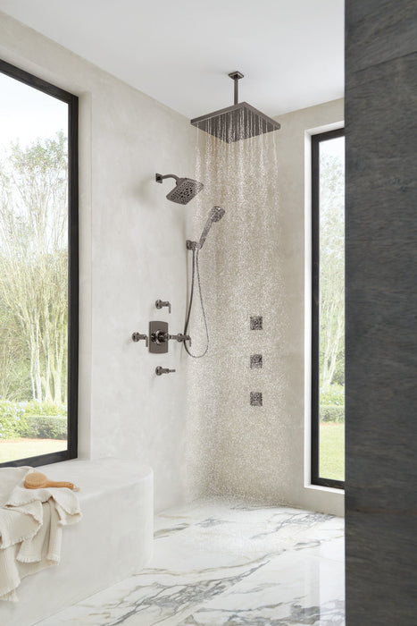 Brizo SH84102 Hydrachoice H20Kinetic Invigorating Spray Head, brilliance black onyx - view 5