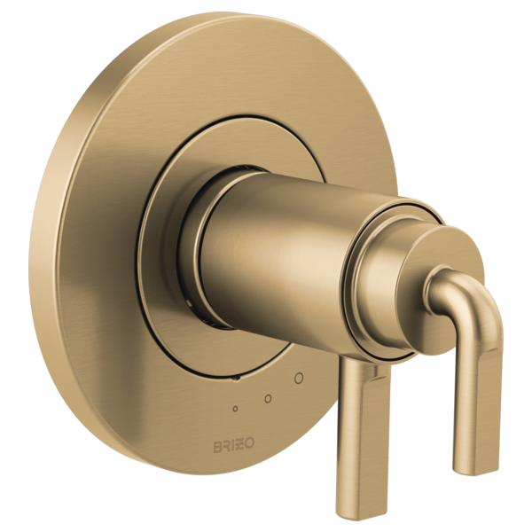 Brizo Litze T60035 Tempassure Thermostatic Valve Only Trim - Less Handles, luxe gold - view 5