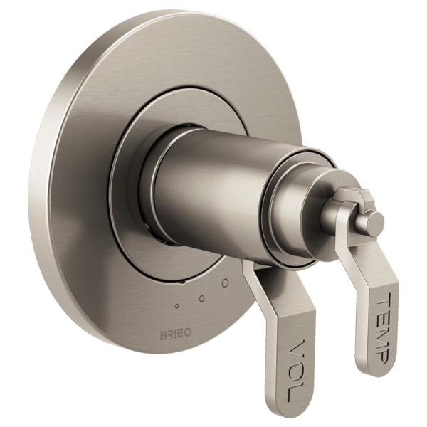 Brizo Litze T60035 Tempassure Thermostatic Valve Only Trim - Less Handles, luxe nickel - view 4