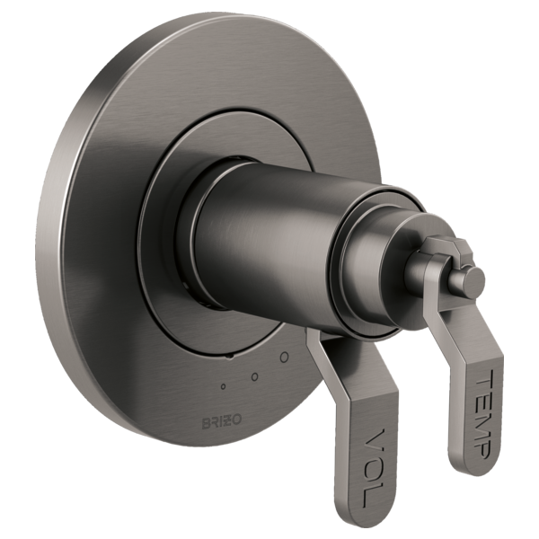 Brizo Litze T60035 Tempassure Thermostatic Valve Only Trim - Less Handles, luxe steel - view 3