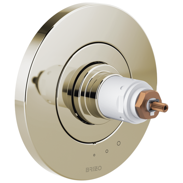 Brizo Litze T60035 Tempassure Thermostatic Valve Only Trim - Less Handles, polished nickel