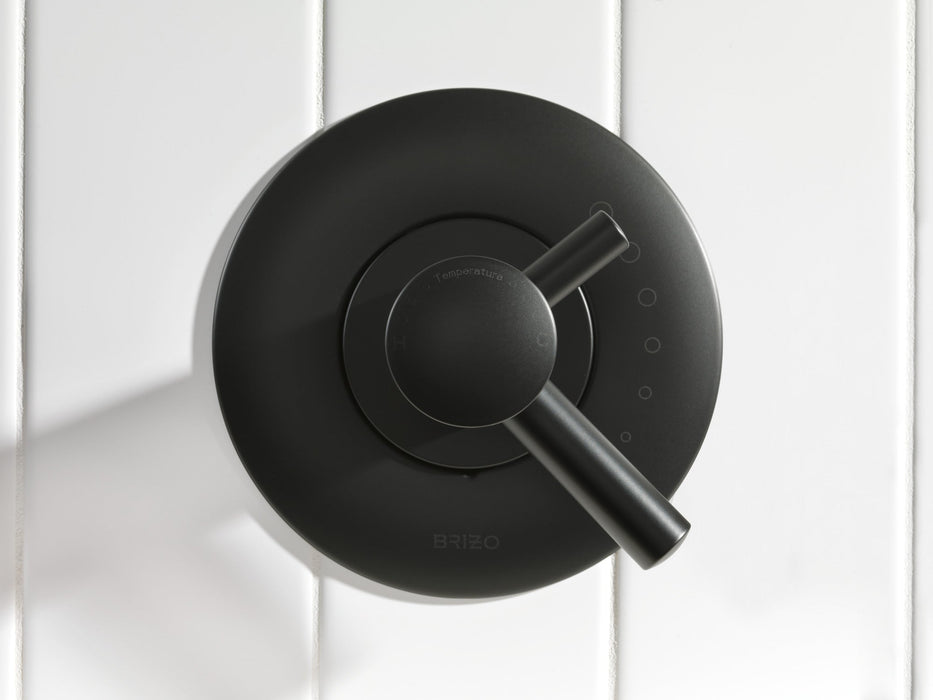 Brizo Jason Wu for Brizo T60075 TempAssure(R) Thermostatic Valve Trim, matte black - view 2