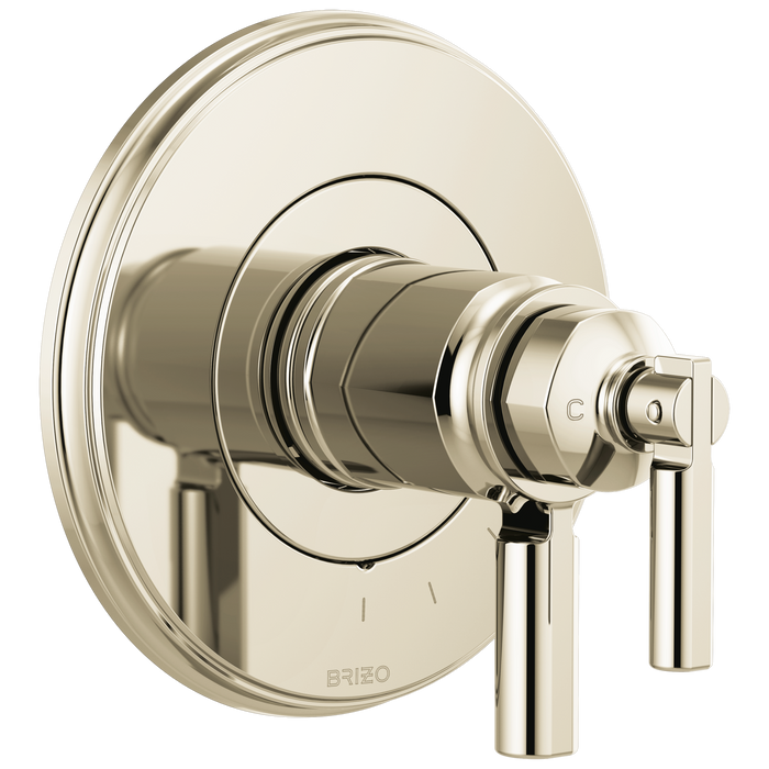 Brizo Invari T60076 Tempassure Thermostatic Valve Only Trim, polished nickel