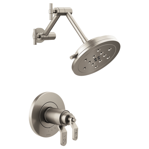 Brizo Litze T60235 TempAssure Thermostatic Shower Only - Less Handles, luxe nickel - view 2