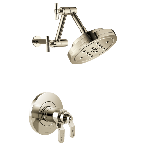 Brizo Litze T60235 TempAssure Thermostatic Shower Only - Less Handles, polished nickel - view 2