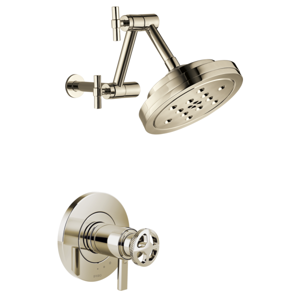 Brizo Litze T60235 TempAssure Thermostatic Shower Only - Less Handles, polished nickel - view 5