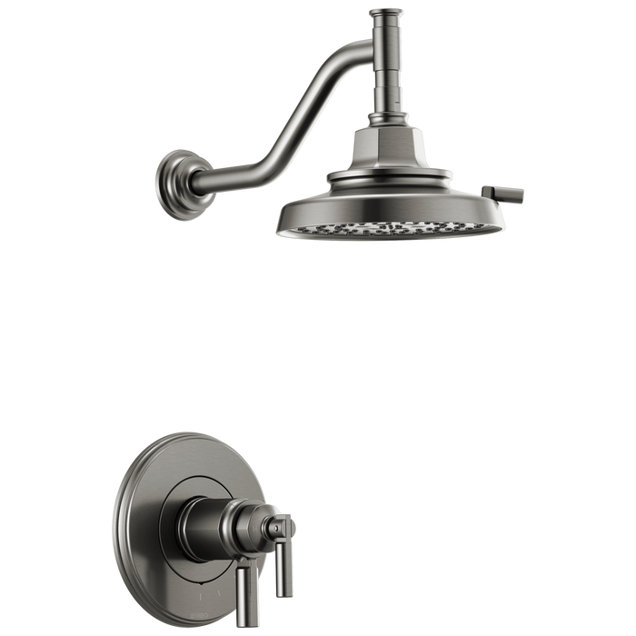 Brizo Invari T60276 Tempassure Thermostatic Shower Only Trim, luxe steel