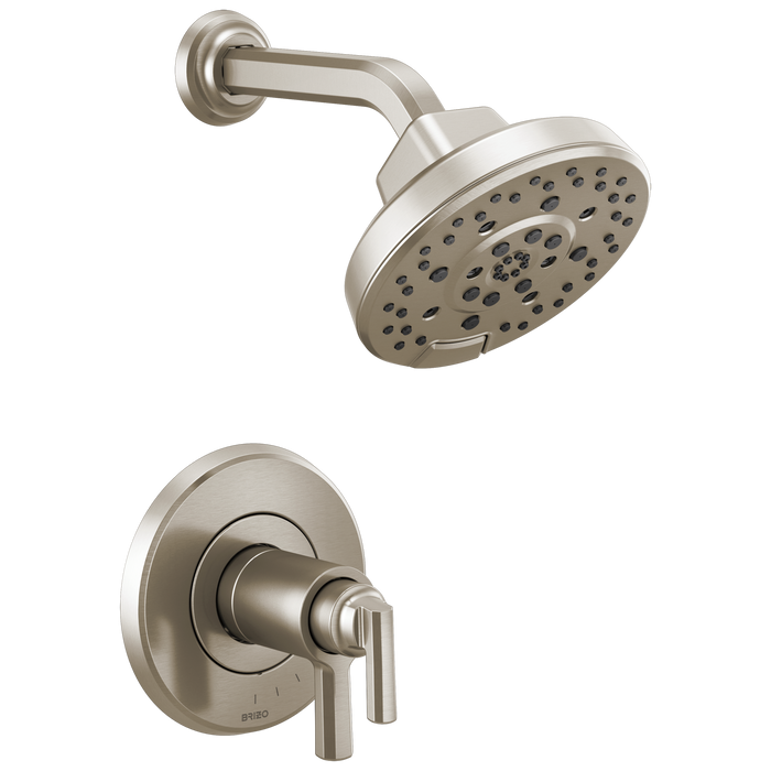 Brizo Levoir T60298 Tempassure Thermostatic Shower Only Trim, luxe nickel
