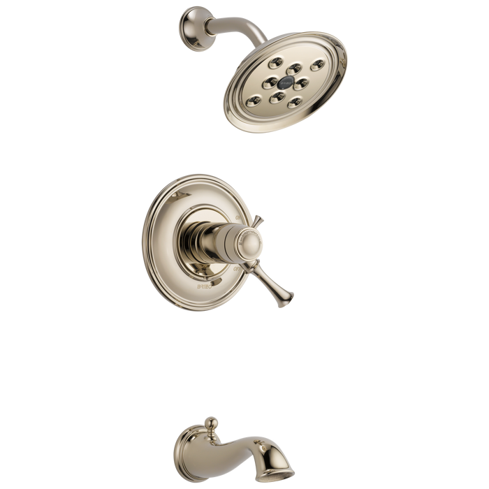 Brizo Baliza T60405 Tempassure Thermostatic Tub/Shower, polished nickel