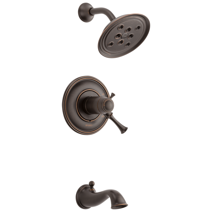 Brizo Baliza T60405 Tempassure Thermostatic Tub/Shower, venetian bronze