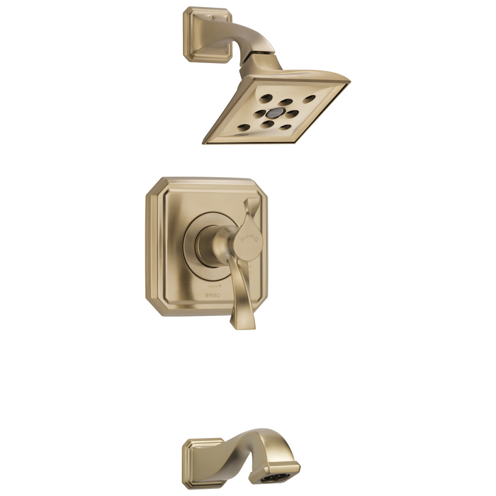 Brizo Virage T60430 Tempassure Thermostatic Tub/Shower, luxe gold