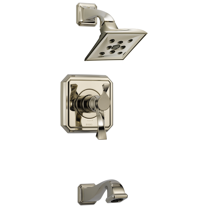 Brizo Virage T60430 Tempassure Thermostatic Tub/Shower, polished nickel