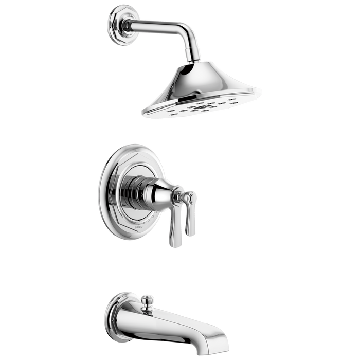 Brizo Rook T60461 TempAssure Thermostatic Tub/Shower, chrome
