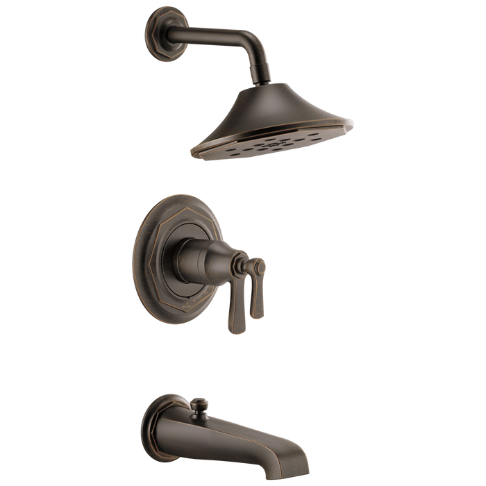 Brizo Rook T60461 TempAssure Thermostatic Tub/Shower, venetian bronze