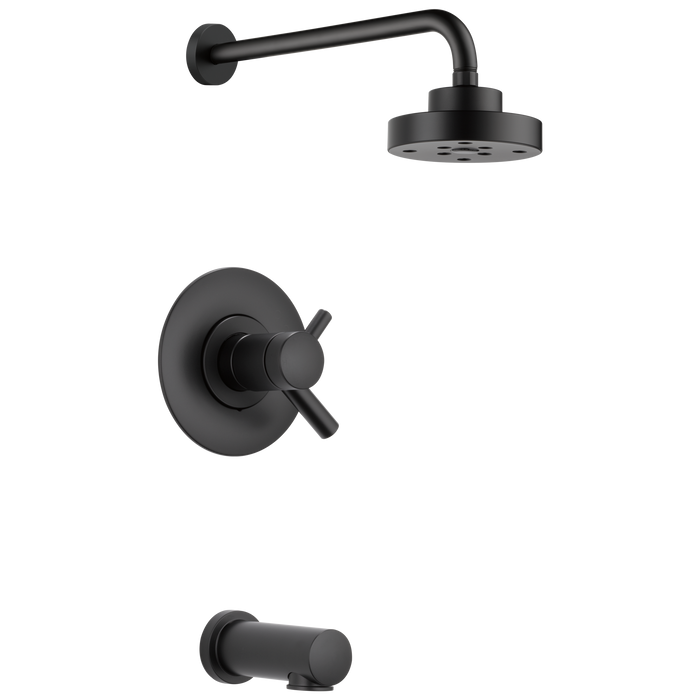 Brizo Jason Wu for Brizo T60475 TempAssure(R) Thermostatic Tub and Shower Trim, matte black
