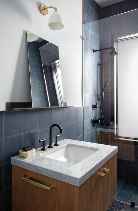 Brizo Jason Wu for Brizo T60475 TempAssure(R) Thermostatic Tub and Shower Trim, matte black - view 2