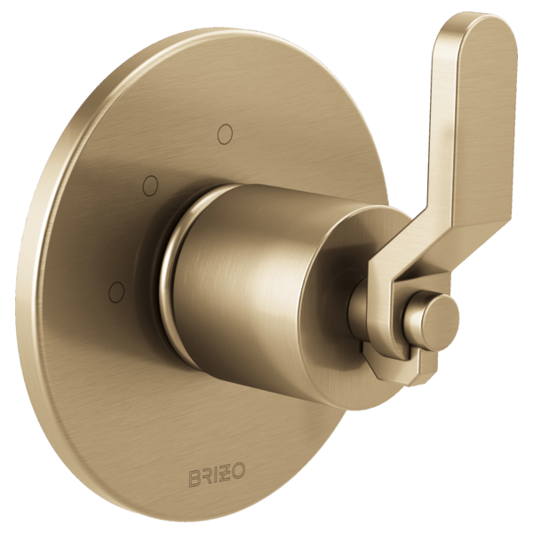 Brizo Litze T60835 3-Function Diverter Trim - Less Handle, luxe gold - view 4