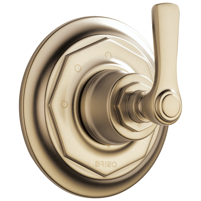 Brizo Rook T60861 3-Function Diveter Trim, luxe gold