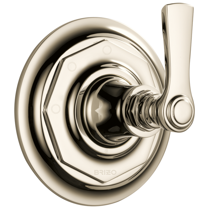 Brizo Rook T60861 3-Function Diveter Trim, polished nickel