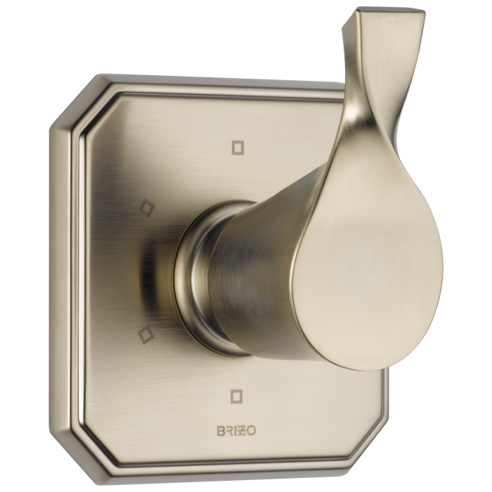 Brizo Virage T60930 6-Function Diverter Trim, brushed nickel