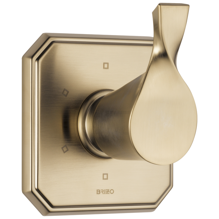Brizo Virage T60930 6-Function Diverter Trim, luxe gold