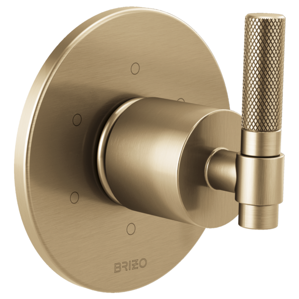 Brizo Litze T60935 6-Function Diverter Trim - Less Handle, luxe gold
