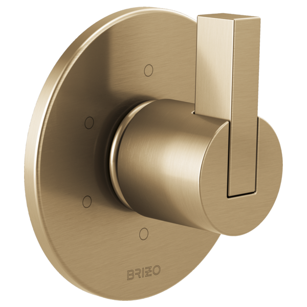 Brizo Litze T60935 6-Function Diverter Trim - Less Handle, luxe gold - view 2