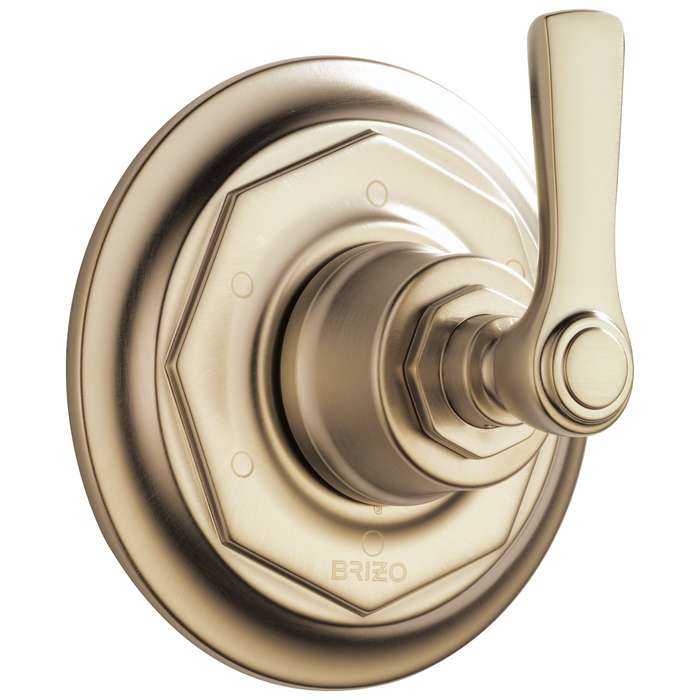 Brizo Rook T60961 6-Function Diverter Trim, luxe gold