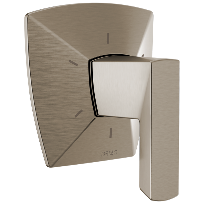 Brizo Vettis T60988 6-Function Diverter Trim, luxe nickel