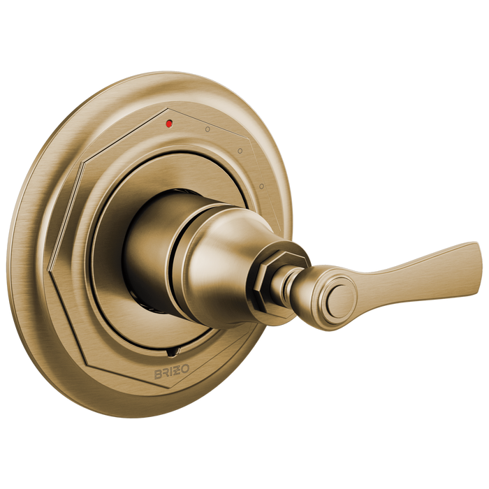 Brizo Rook T60P060 Pressure Balance Valve Only Trim, luxe gold