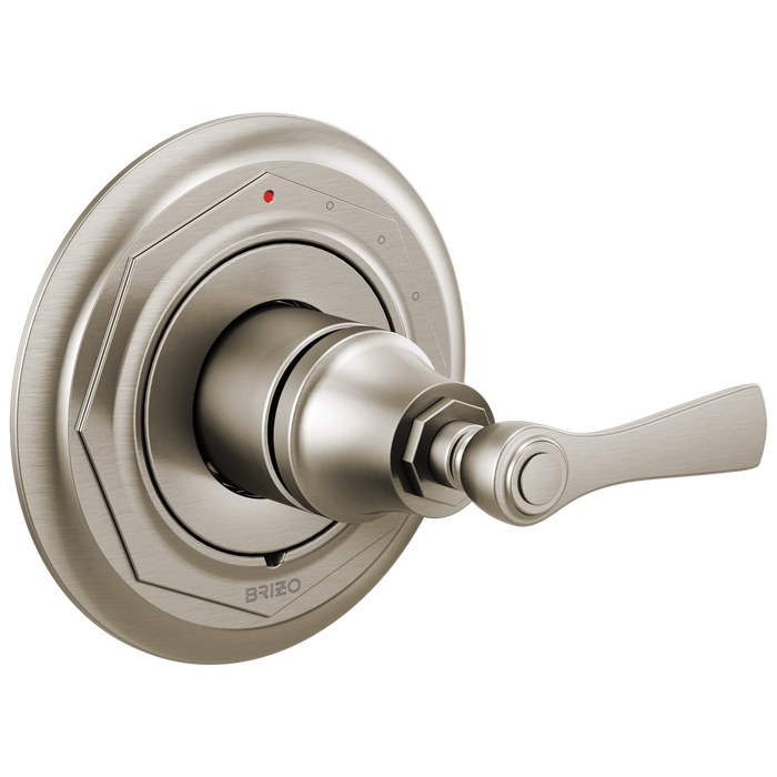 Brizo Rook T60P060 Pressure Balance Valve Only Trim, luxe nickel