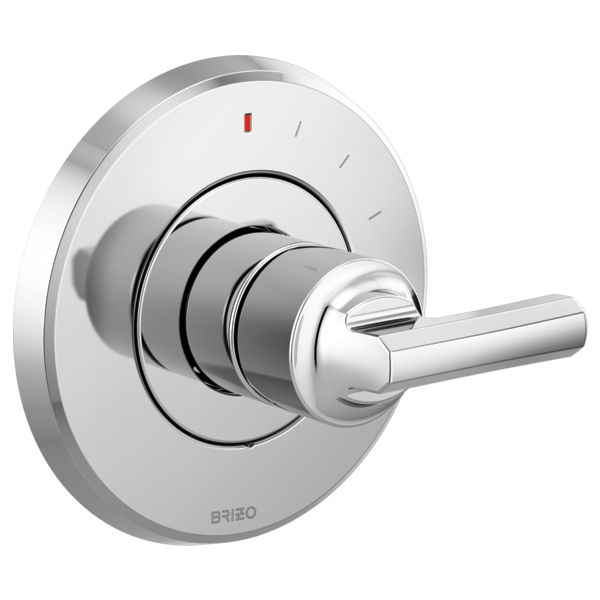 Brizo Levoir T60P098 Pressure Balance Valve Only Trim - Less Handle, chrome - view 2