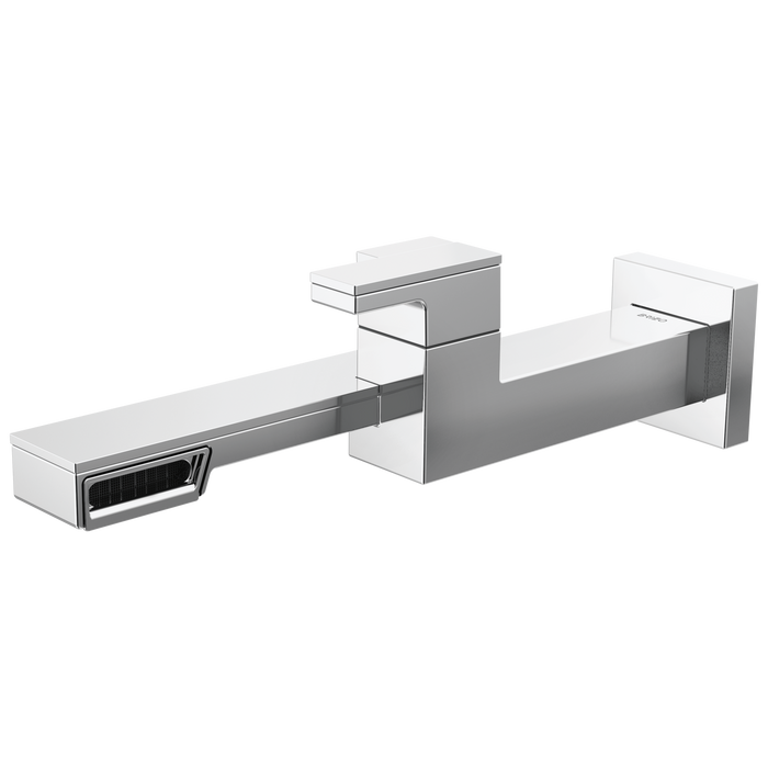 Brizo Frank Lloyd Wright T65722LF Single-Handle Wall Mount Lavatory Faucet 1.2 GPM, chrome