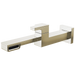 Brizo Frank Lloyd Wright T65722LF Single-Handle Wall Mount Lavatory Faucet 1.2 GPM, polished nickel