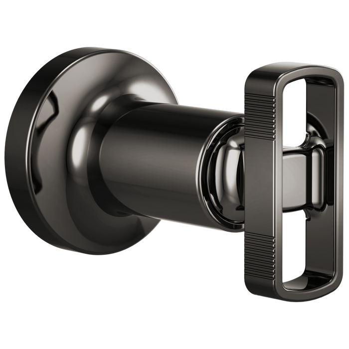 Brizo Kintsu T66608 Sensori Volume Control Trim with Knob Handle, brilliance black onyx