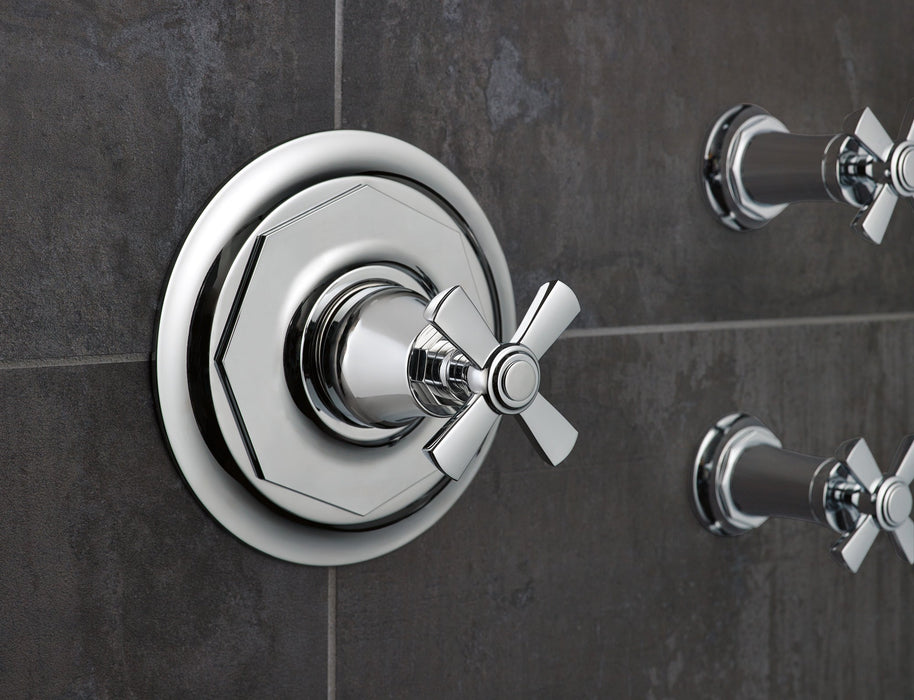 Brizo Rook T66661 Sensori Volume Control Trim - Cross, chrome - view 3