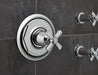 Brizo Rook T66661 Sensori Volume Control Trim - Cross, chrome - view 3