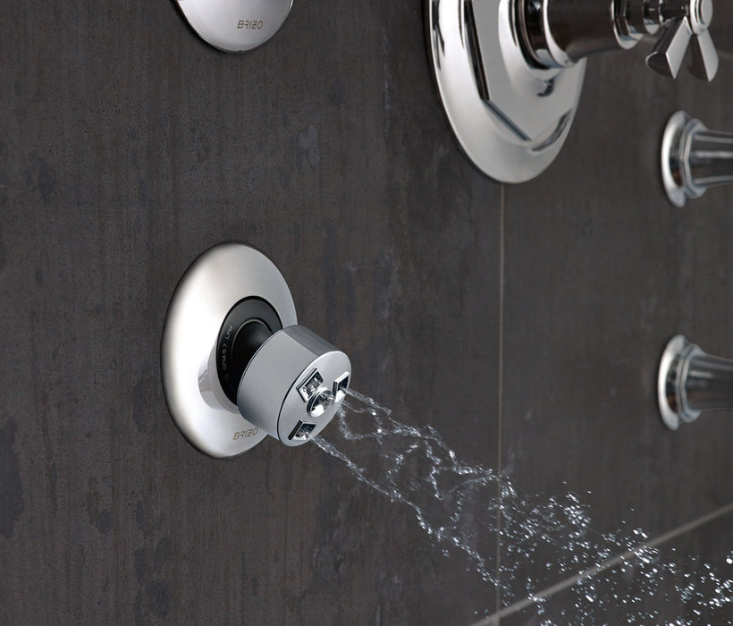 Brizo Rook T66661 Sensori Volume Control Trim - Cross, chrome - view 4