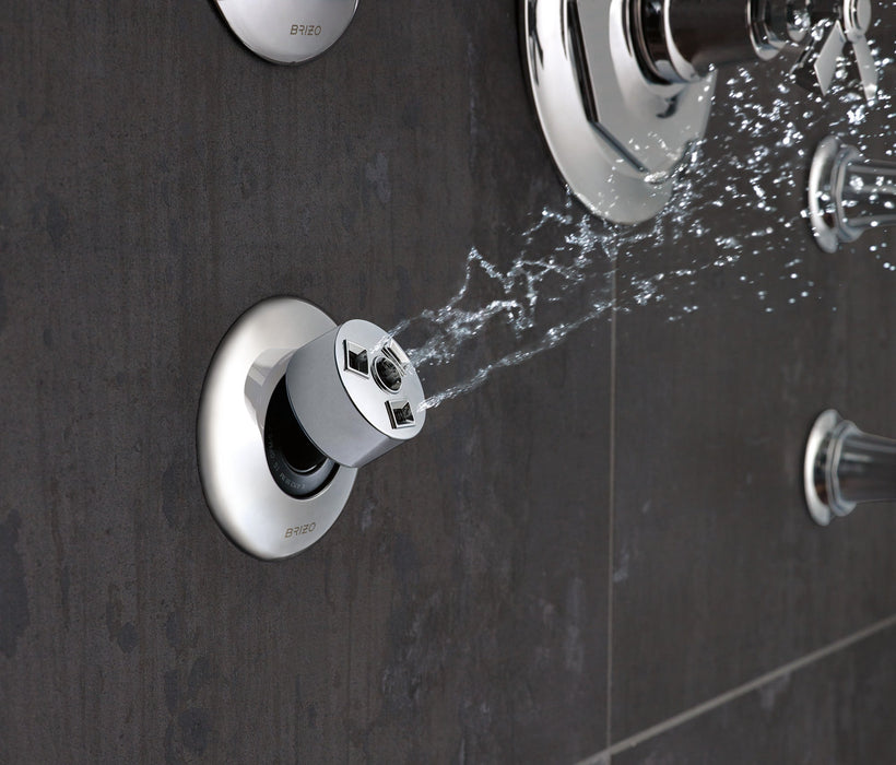 Brizo Rook T66661 Sensori Volume Control Trim - Cross, chrome - view 5
