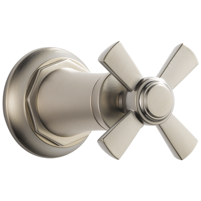 Brizo Rook T66661 Sensori Volume Control Trim - Cross, luxe nickel
